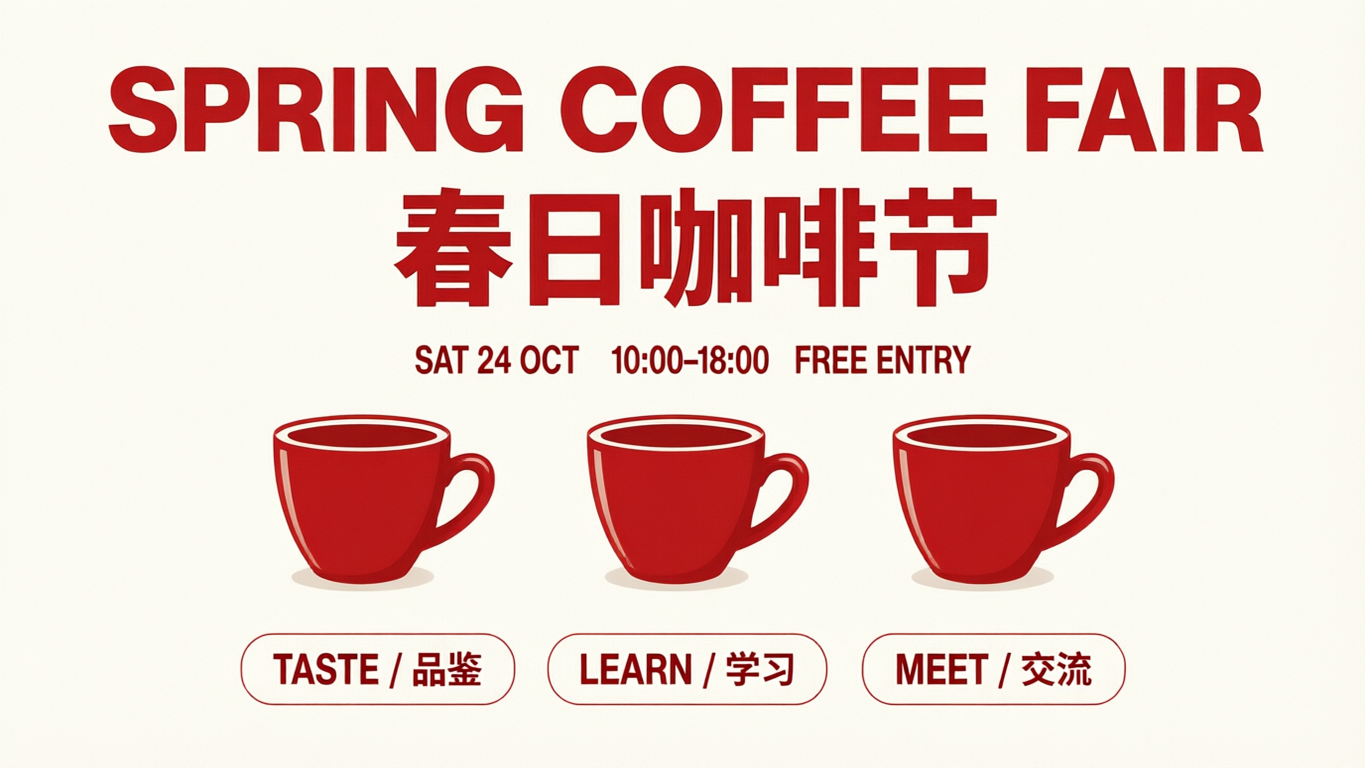 Qwen Image 3.0 original output for our bilingual event poster test.