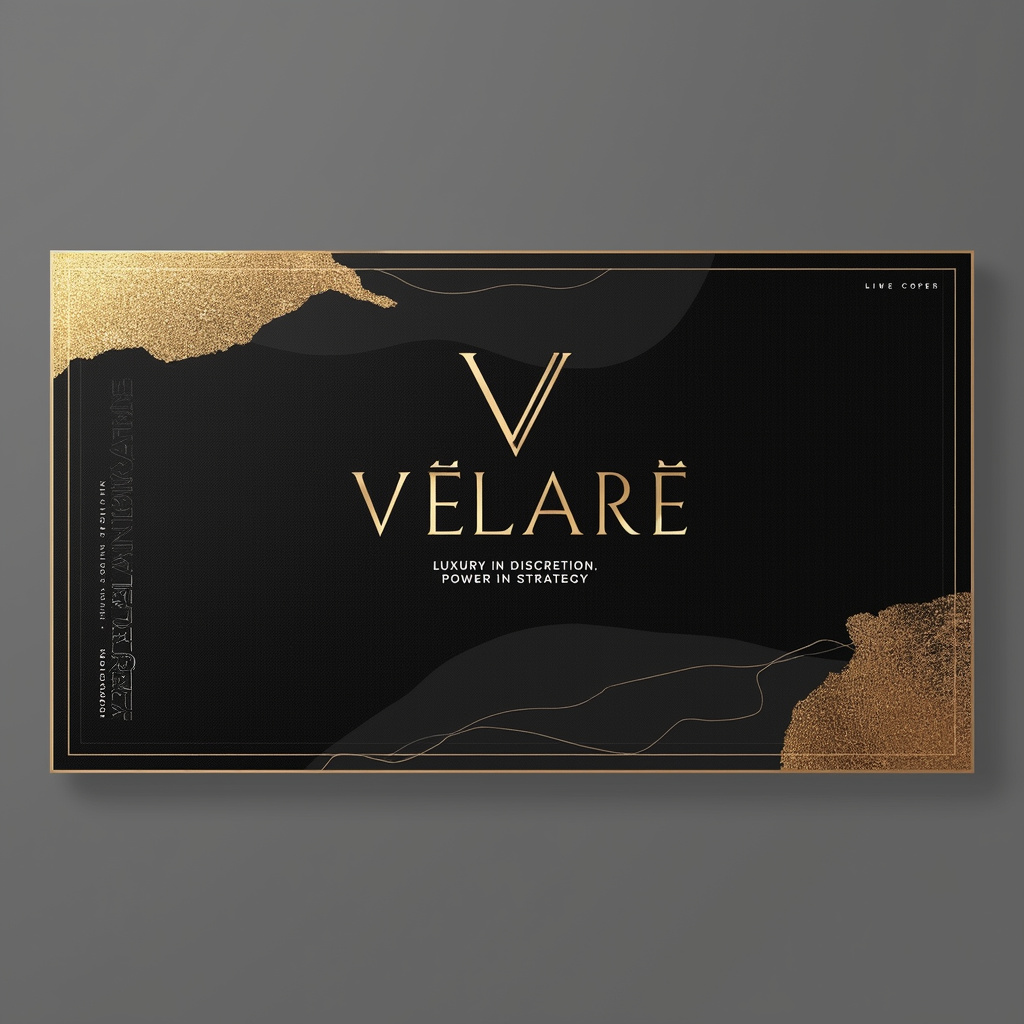 Sophisticated Facebook Cover for Velaré - Luxury & Discretion