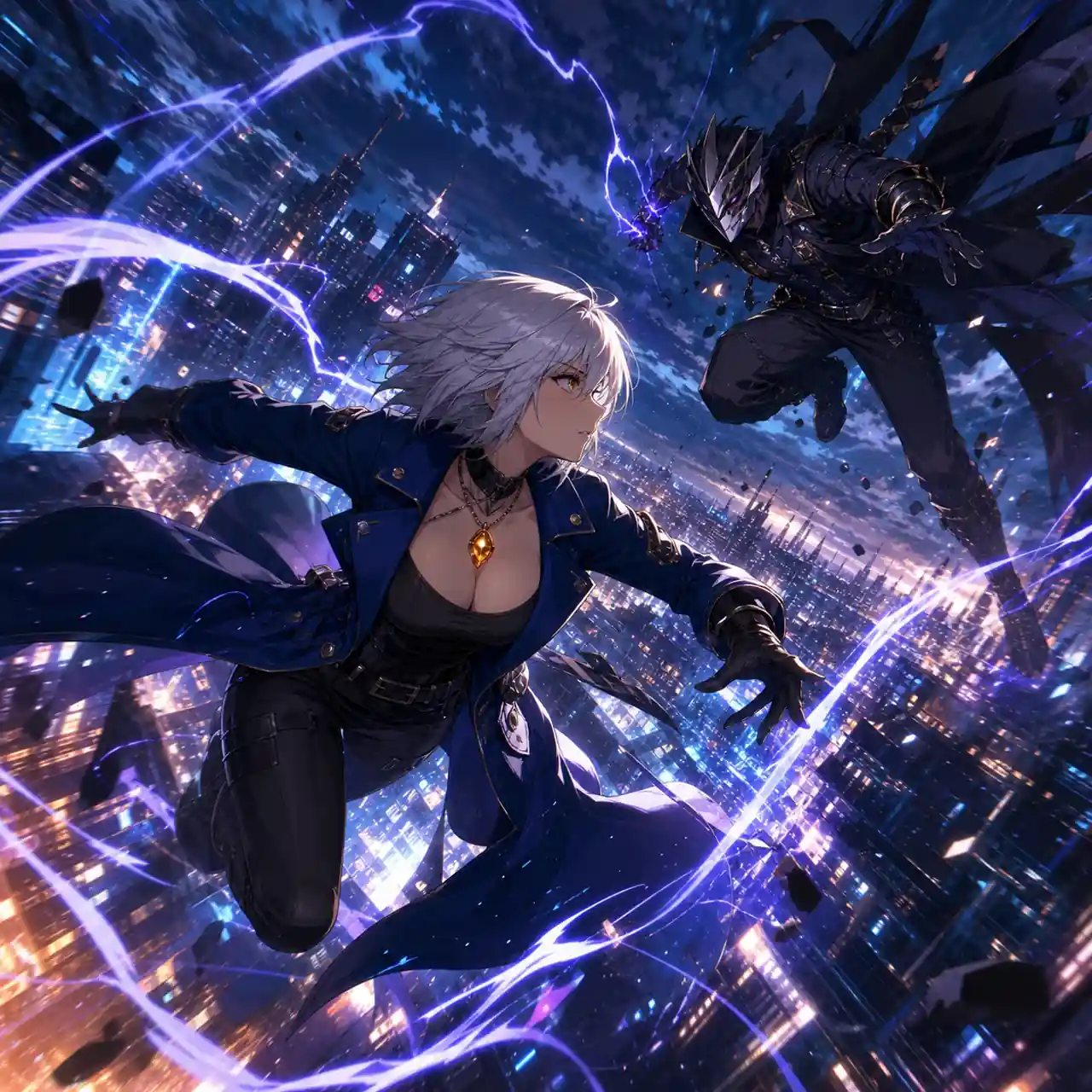 Fast-paced action openings with dynamic camera movement and visual transitions