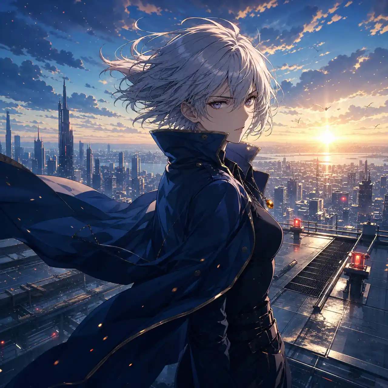 Cinematic character introductions with expressive close-ups and dramatic lighting