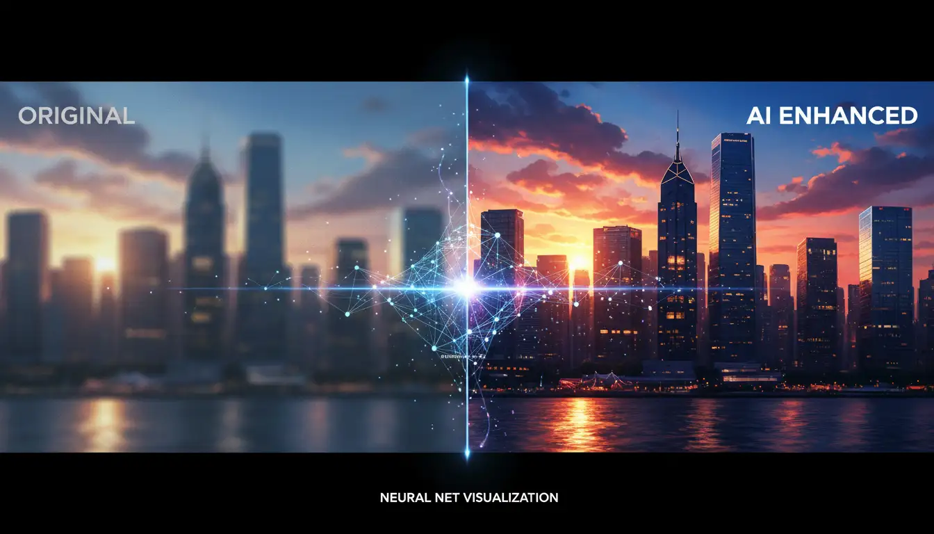 AI Image Enhancer example