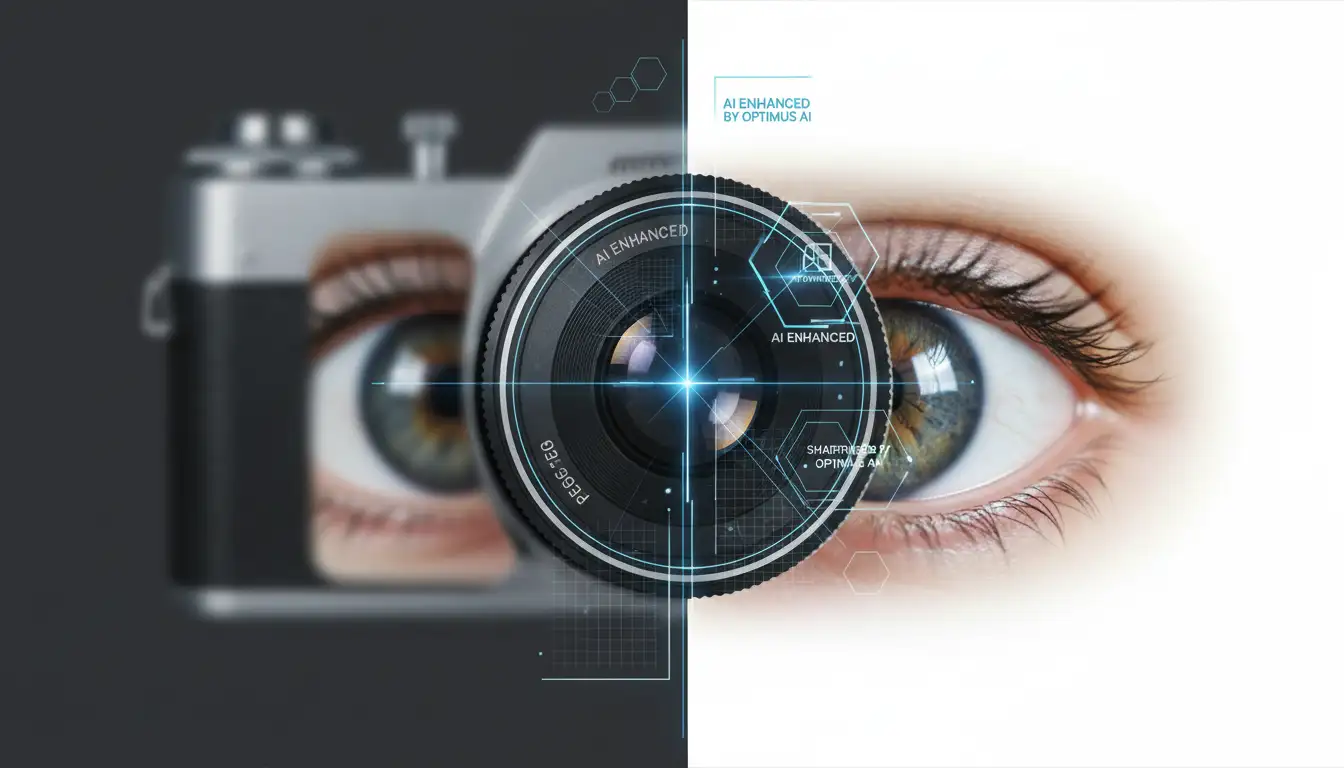 AI Sharpen Image example