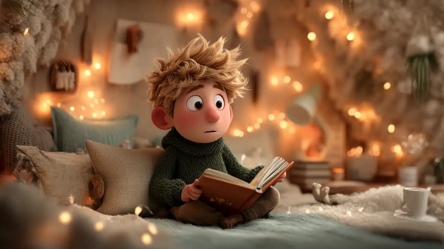 AI 3D Pixar Cartoon Boys Filled With Wonder and Personality