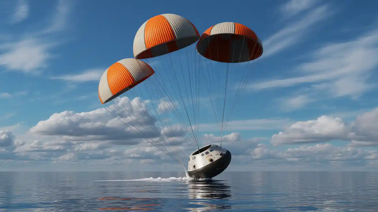 優雅さ、照明、芸術性を捉えるAIアルテミス2スプラッシュダウン画像