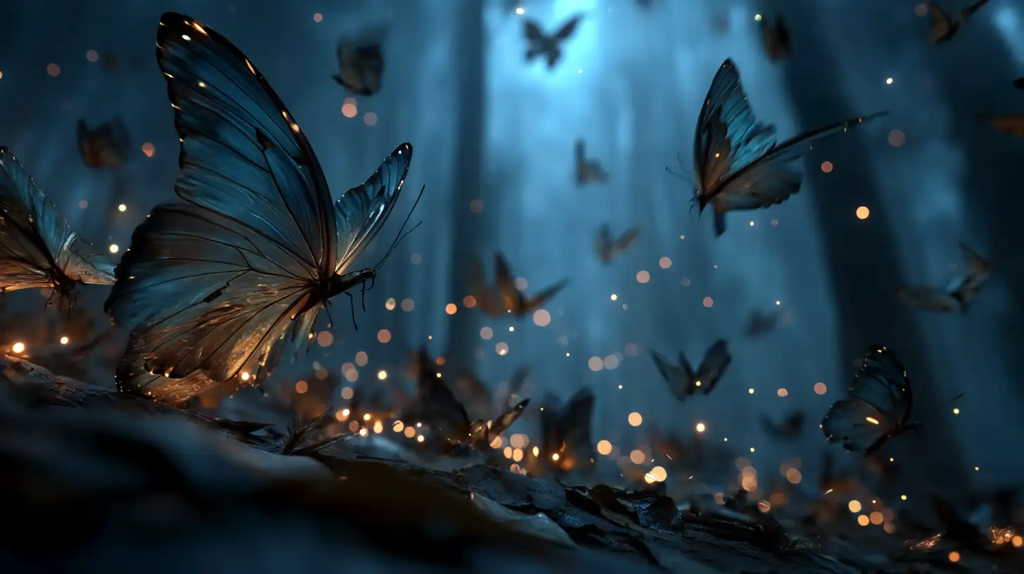 AI Butterfly Images that Capture Transformation and Beauty