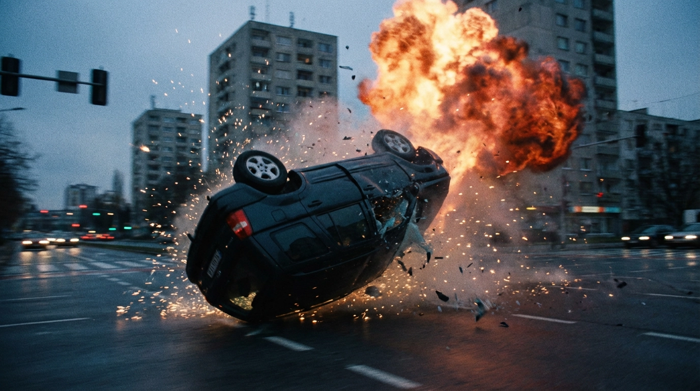 AI Impact Images that Capture Force, Detail, and Intensity