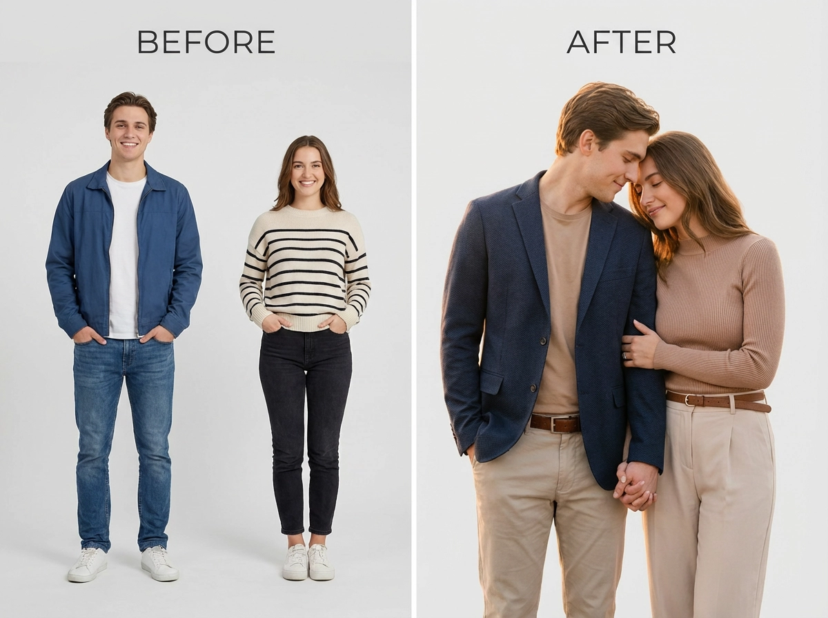 The transformation from friend to couple