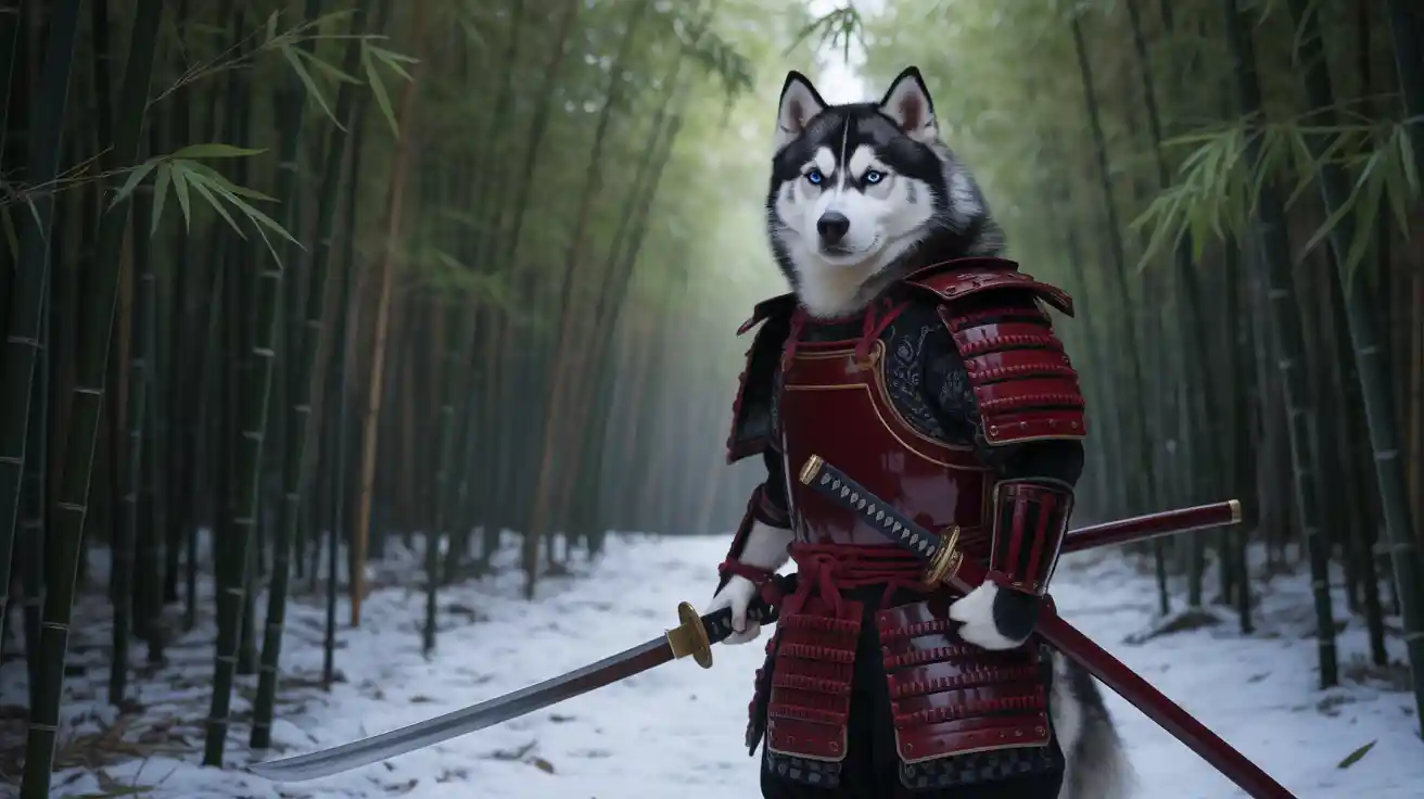 AI Dog Doin Images that Capture Grace, Lighting, and Artistry