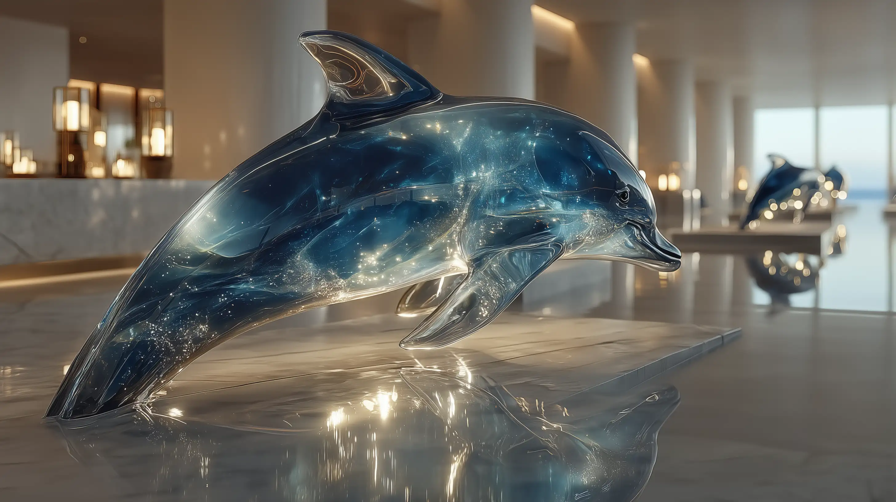 AI Dolphin Images that Turn Ocean Dreams into Digital Art