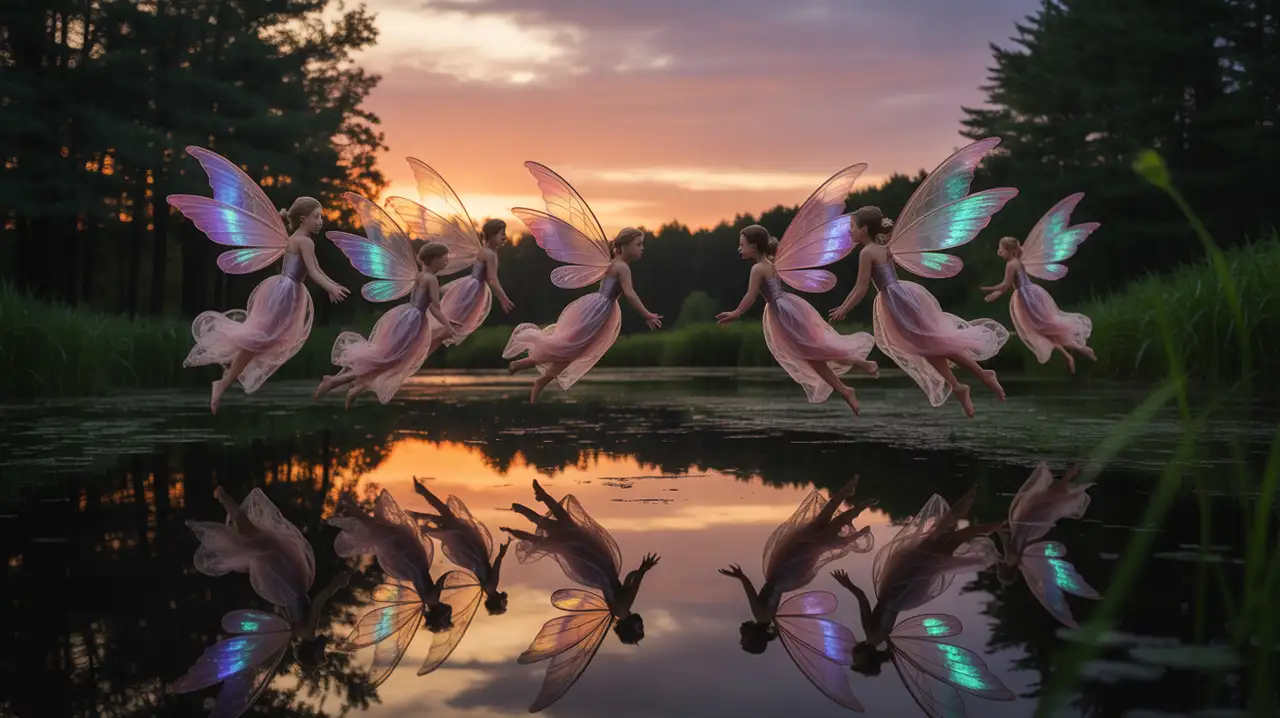 Enchanting Art That Captures Grace and Light