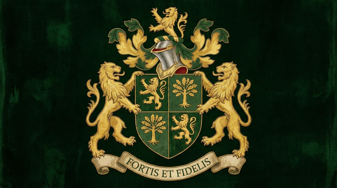 充满意义与传统的家族徽章 AI 图像