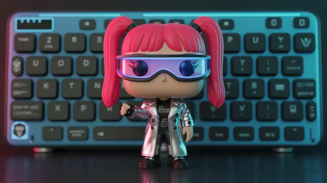 Imagens de Funko Pop com IA que Capturam Graça, Iluminação e Arte