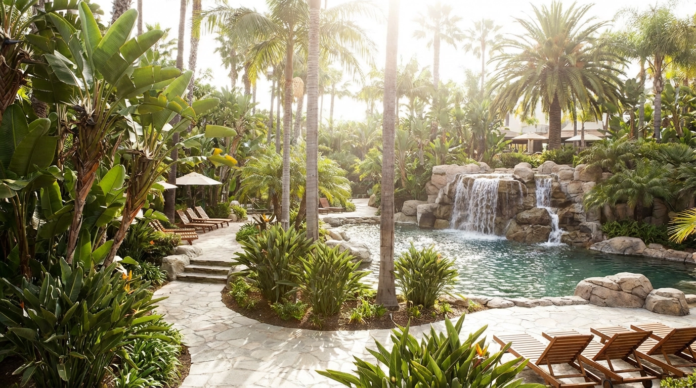 تصاميم حدائق بالذكاء الاصطناعي تبدو واقعية وقابلة للعيش