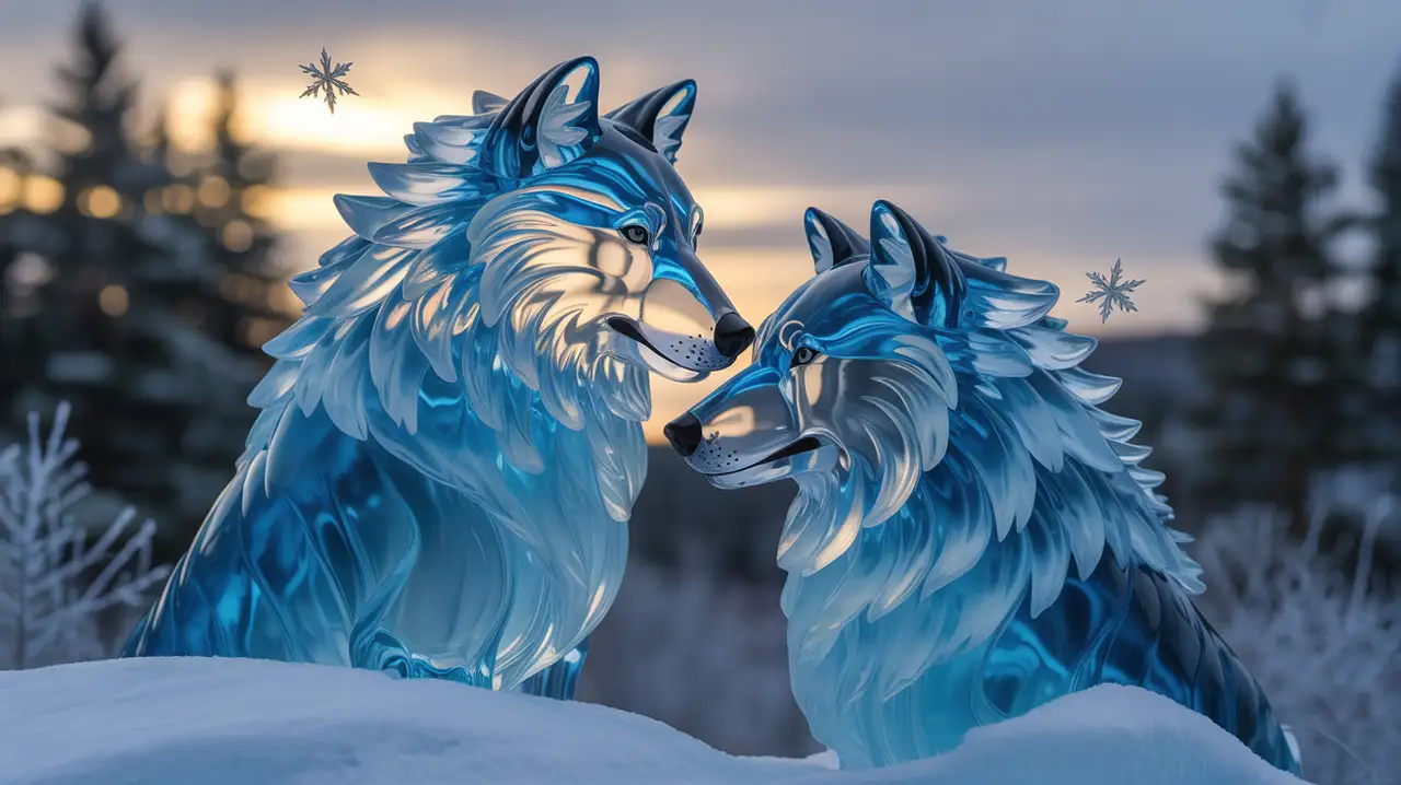 Unique Frozen Art That Captures Elegance and Creativity