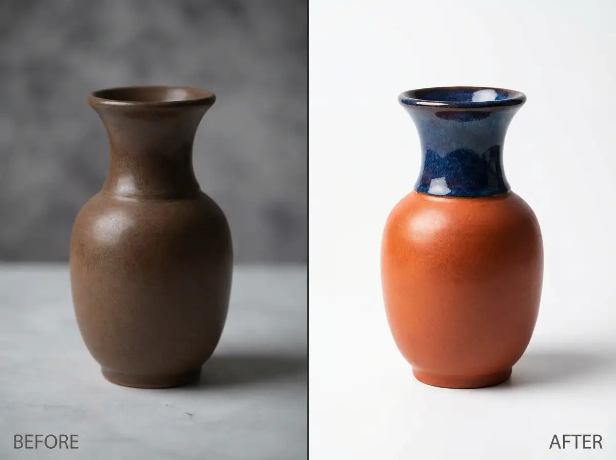 Improve product colors while preserving realistic textures.