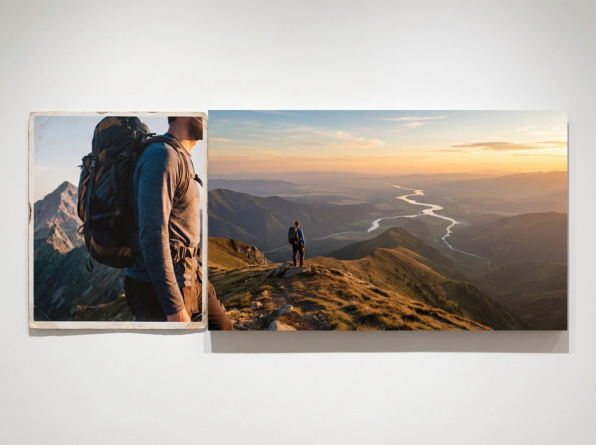 Extension of photo composition