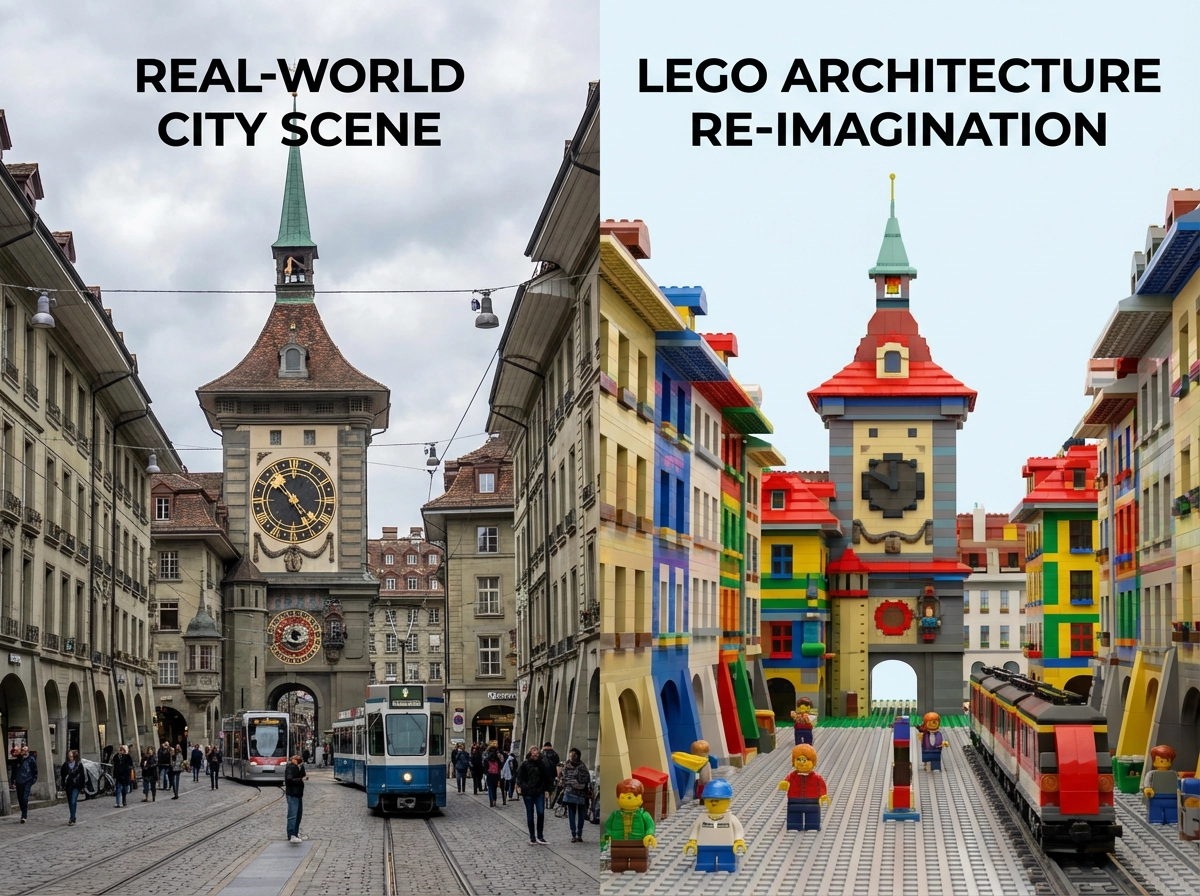 Lego-ization of architecture/cities