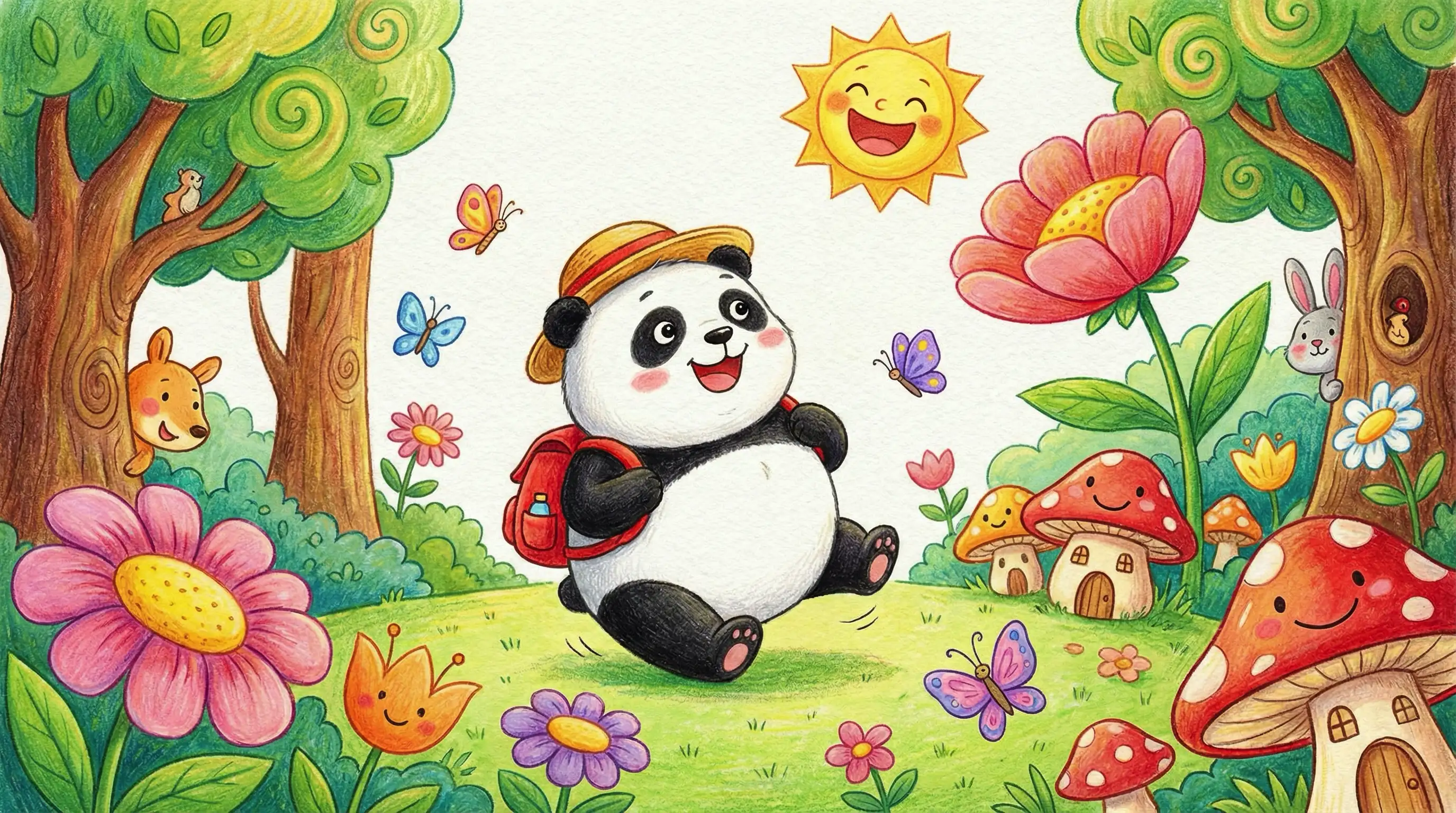 AI Panda Drawings that Capture Cuteness, Calmness, and Creative Expression