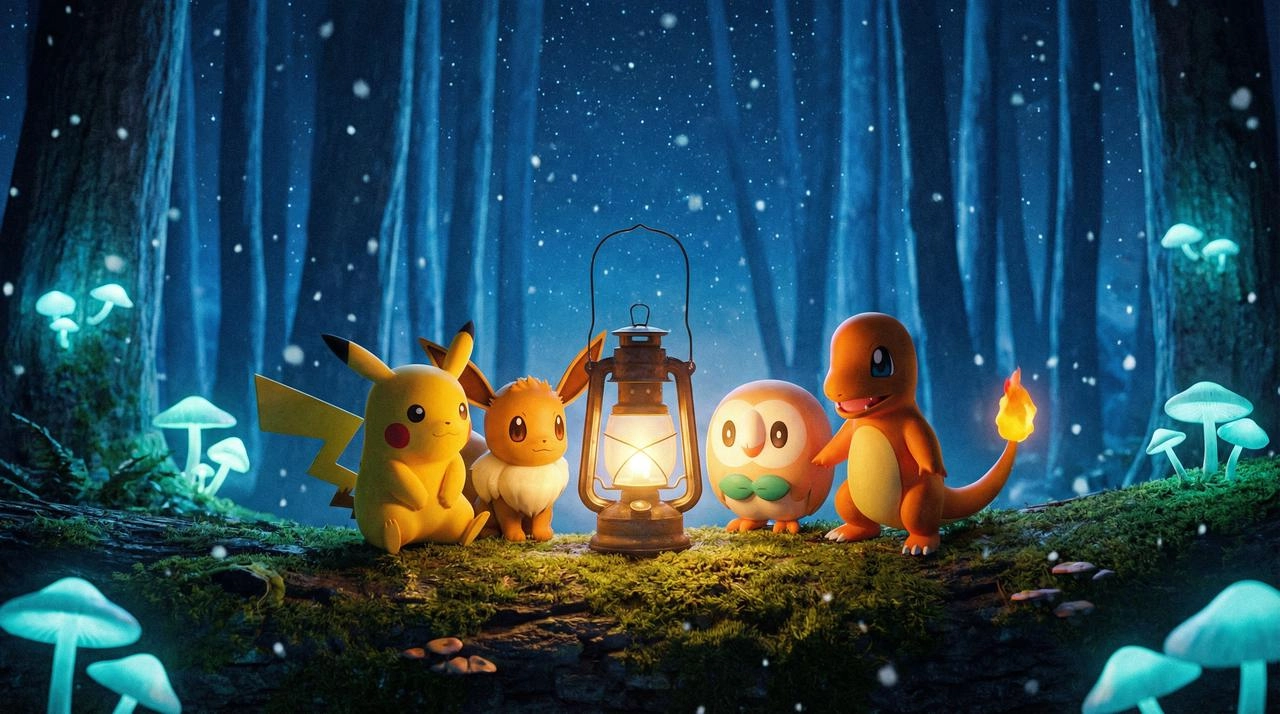 Pokémon Wallpaper Images that Capture Color, Adventure, and Emotion