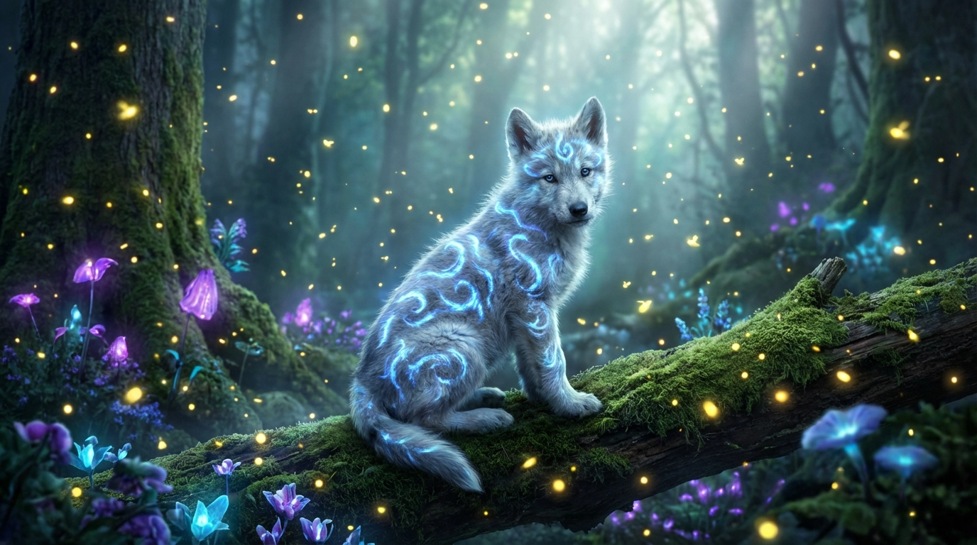 AI Puppy Images that Capture Grace, Lighting, and Artistry