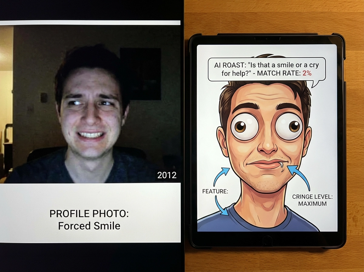 Date photos → Romantic Roast