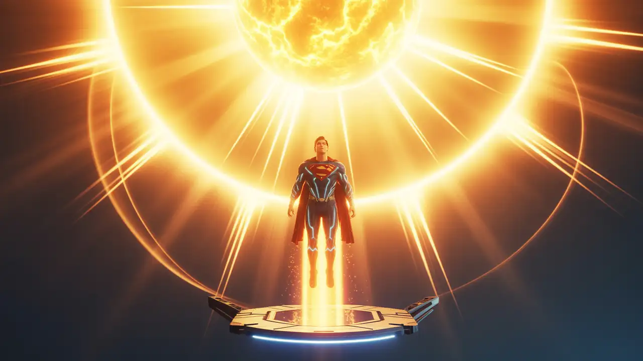 Redefine Heroism with AI-Generated Superman Art