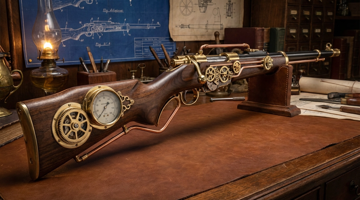 AI Weapon Art That Expresses Power and Story