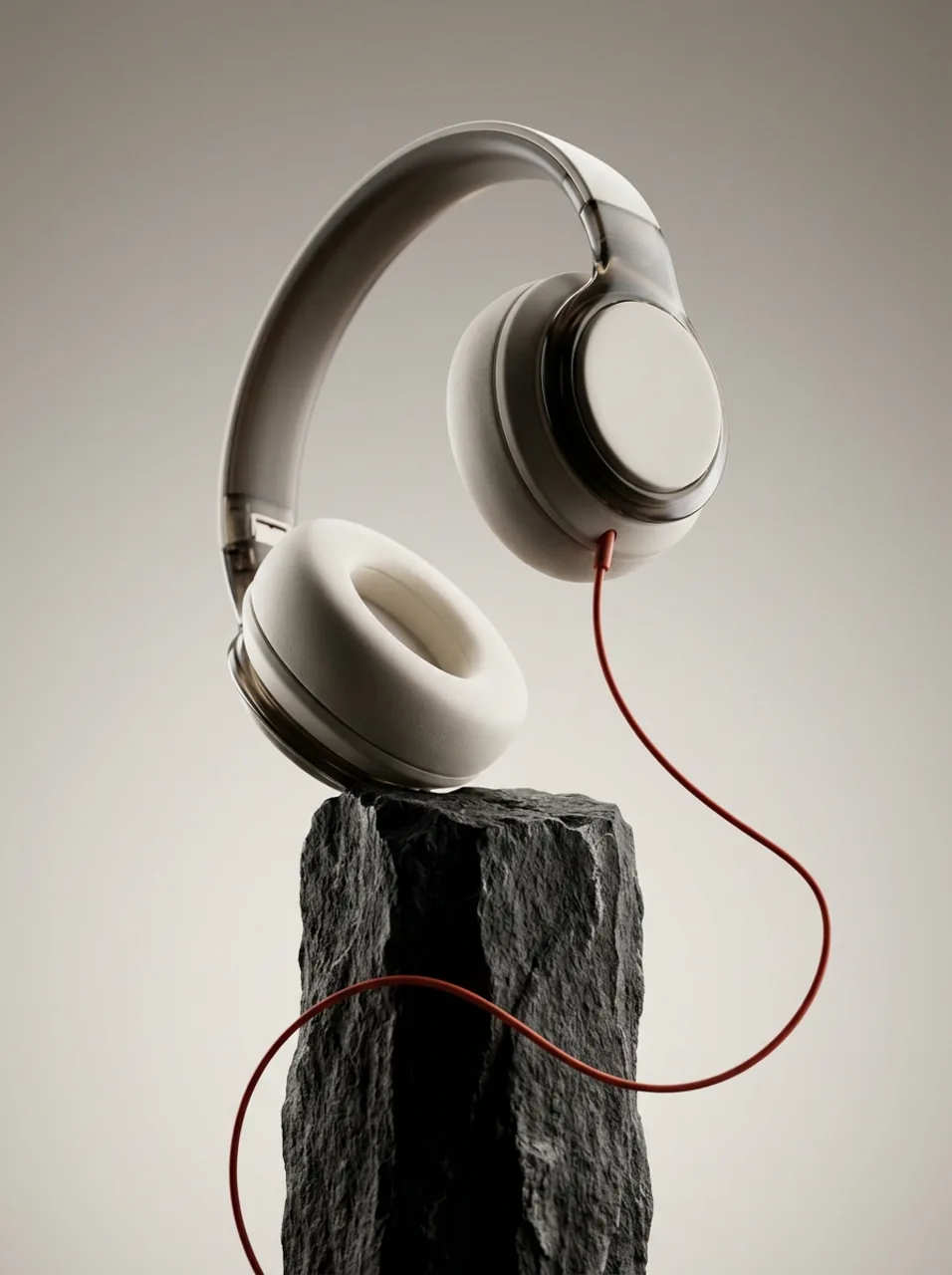 Auriculares escultóricos
