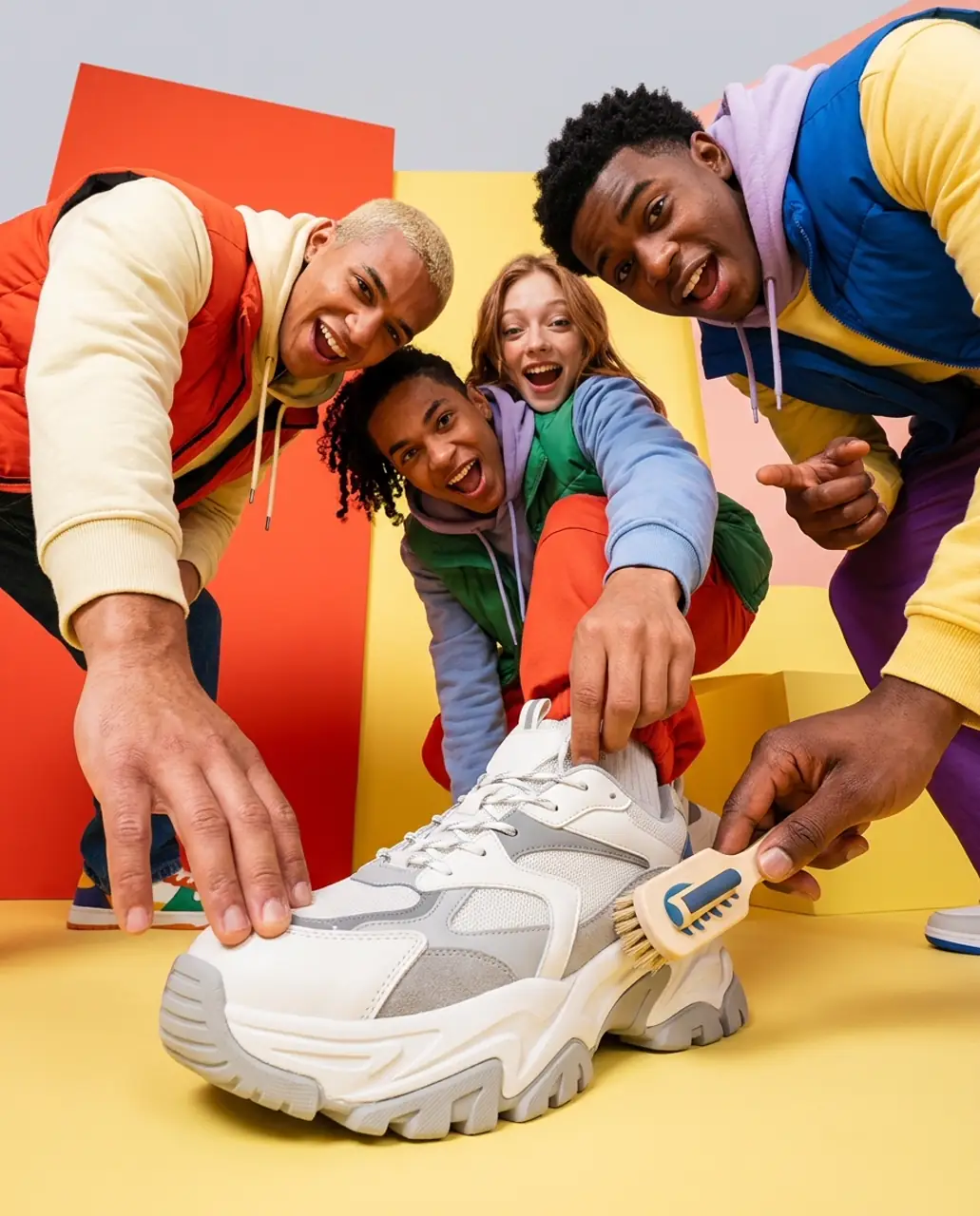 Sesión de Diseño de Zapatillas