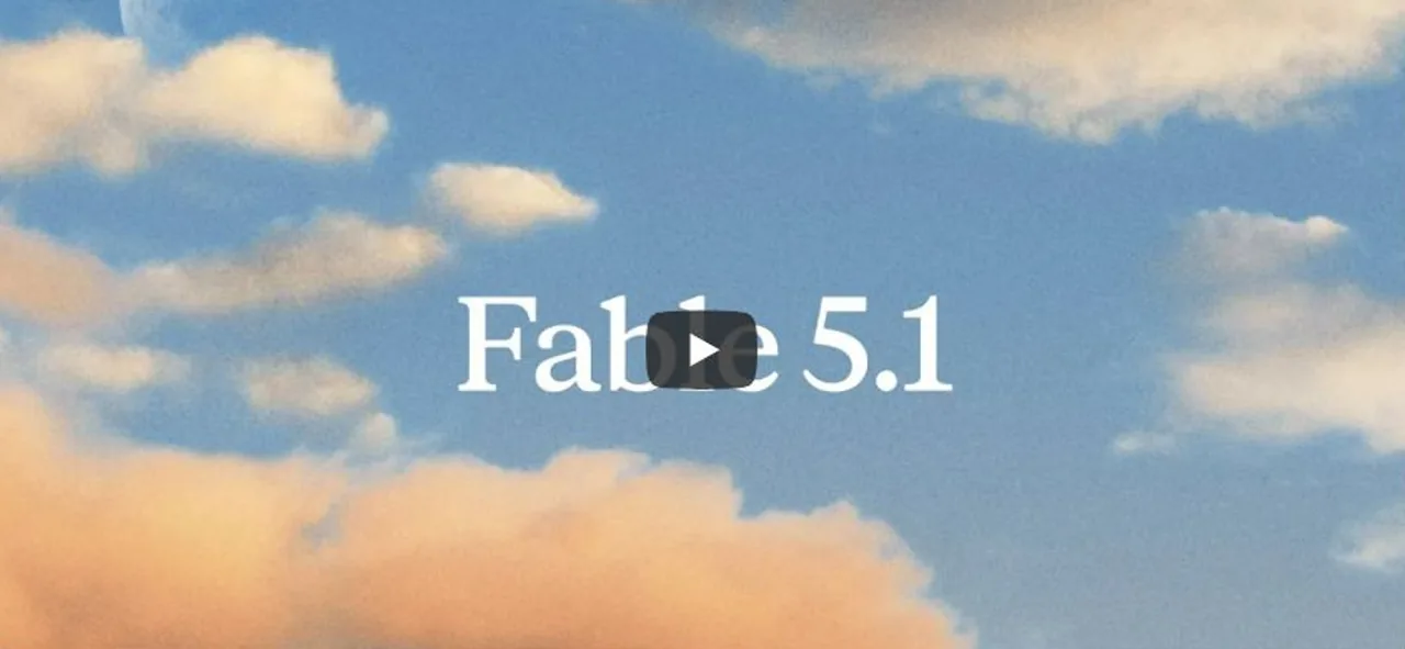 Claude Fable 5.1 공식 소개 영상 커버