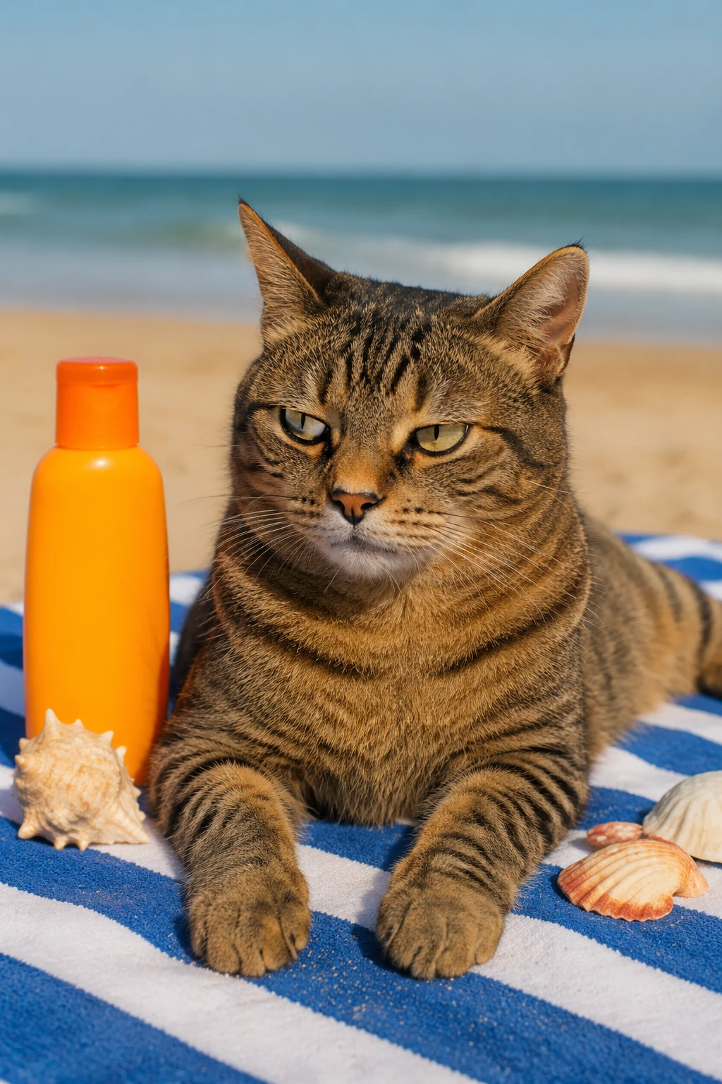 Beach Towel Side Eye