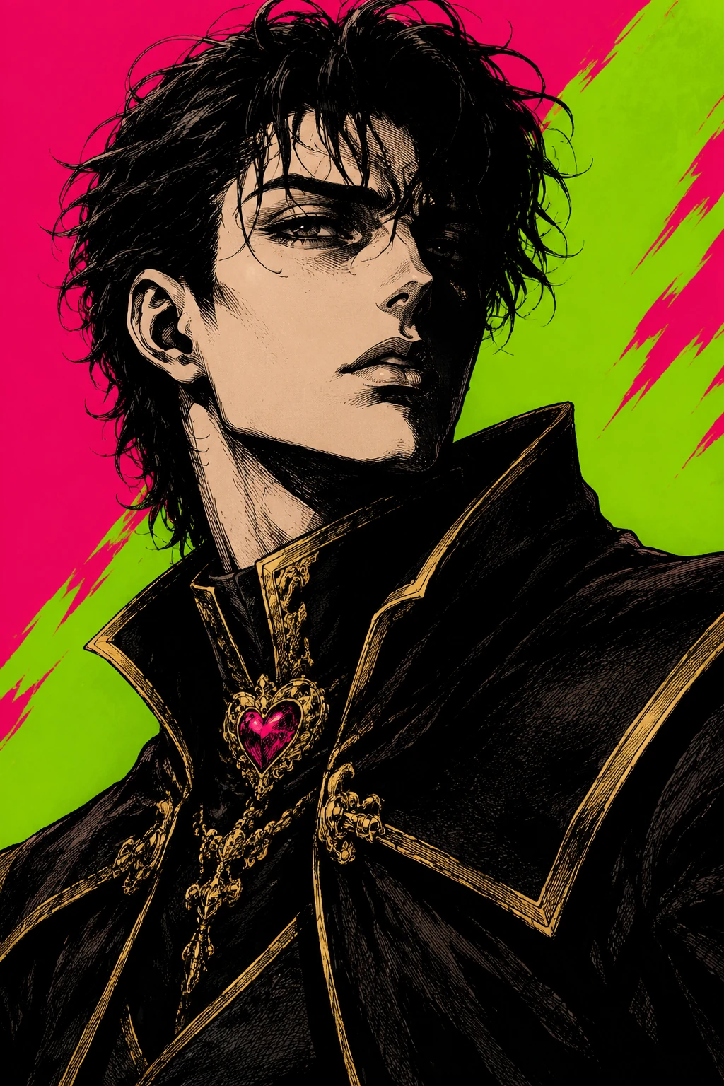 Black Gold Manga Portrait