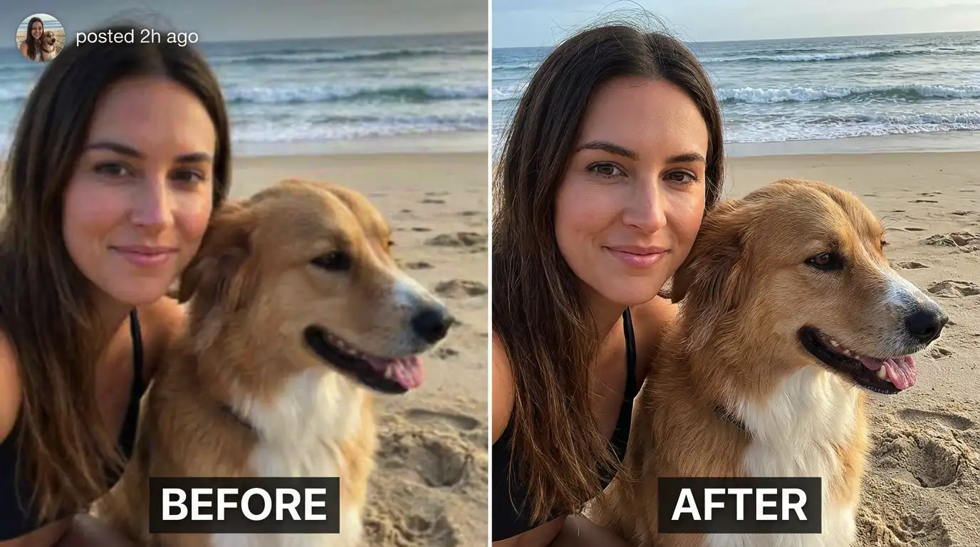 Pro-Level Quality with Our AI Image Upscaler