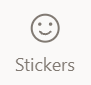 Stickers Button