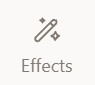 Effects Button