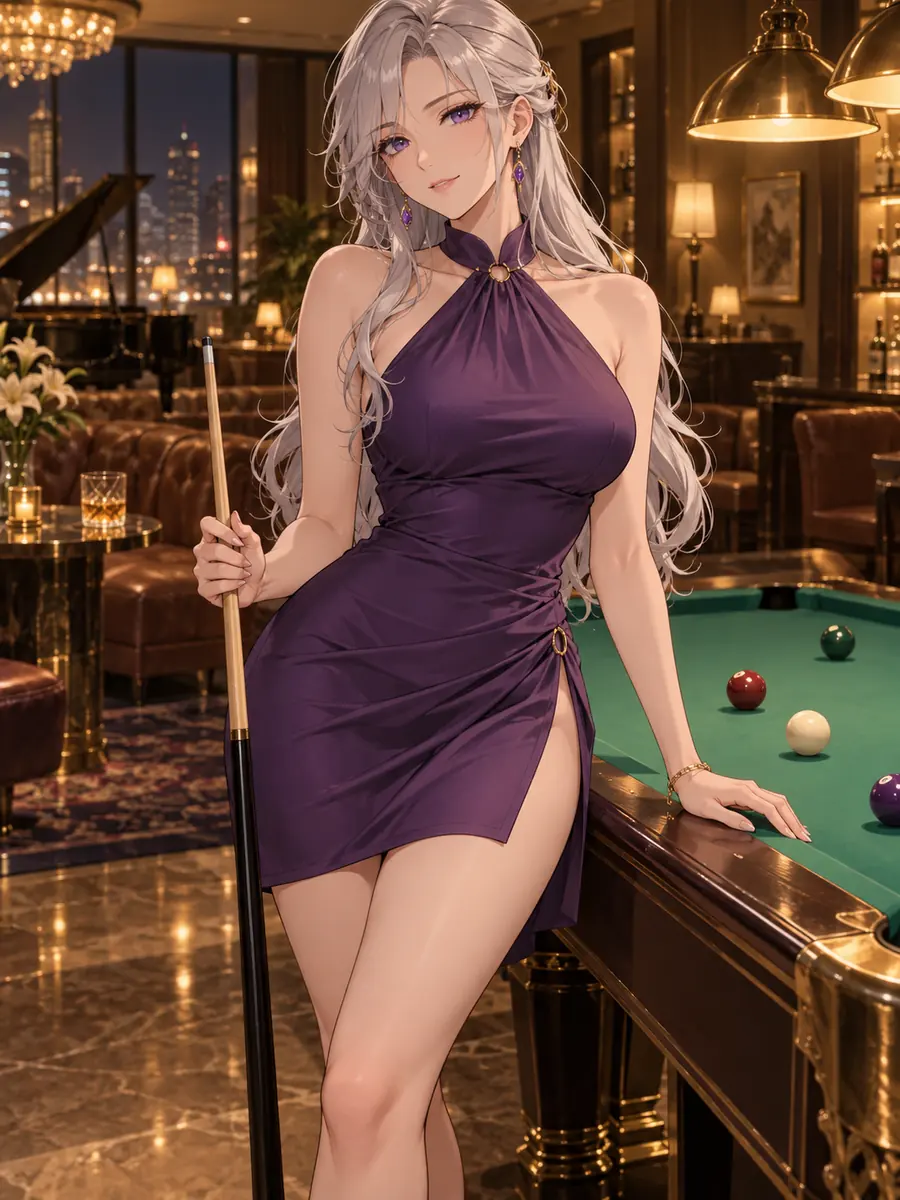 Salon Violet Anime