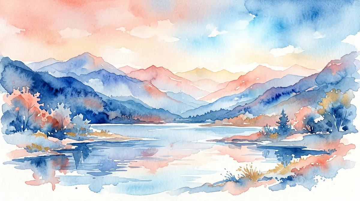Créez de l'art à l'aquarelle à partir de texte ou de photos example output