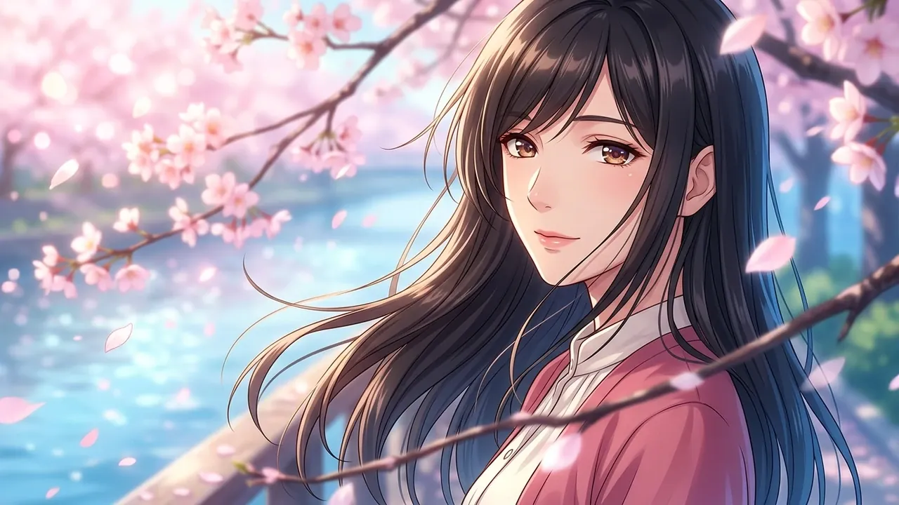 Gemini Anime Girl Photo Prompts example output