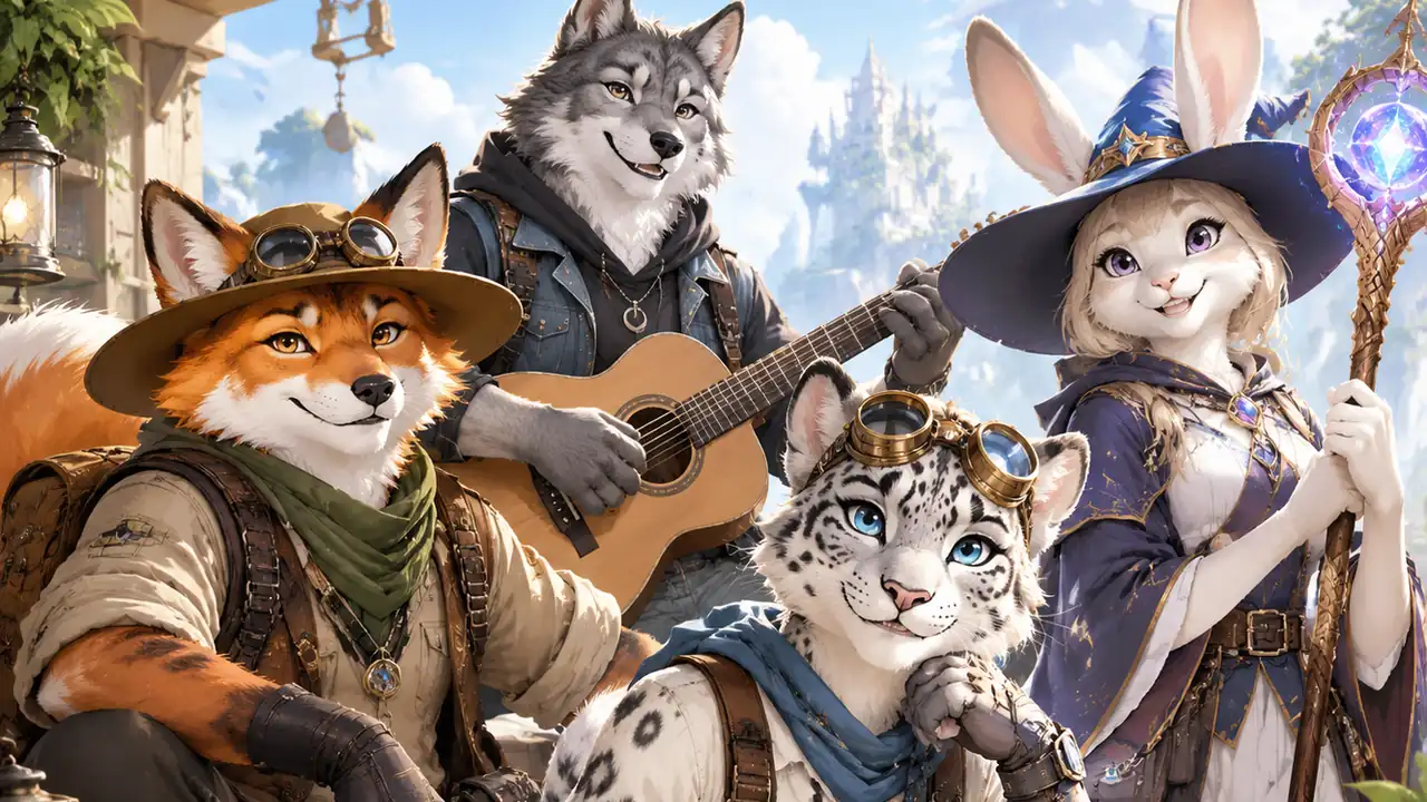 Generador de imágenes furry con IA example output
