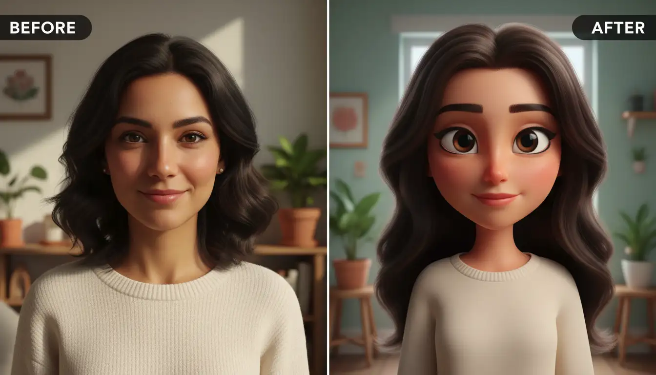 Photo To Cartoon Art: Create Unique Cartoon Avatars and Portraits