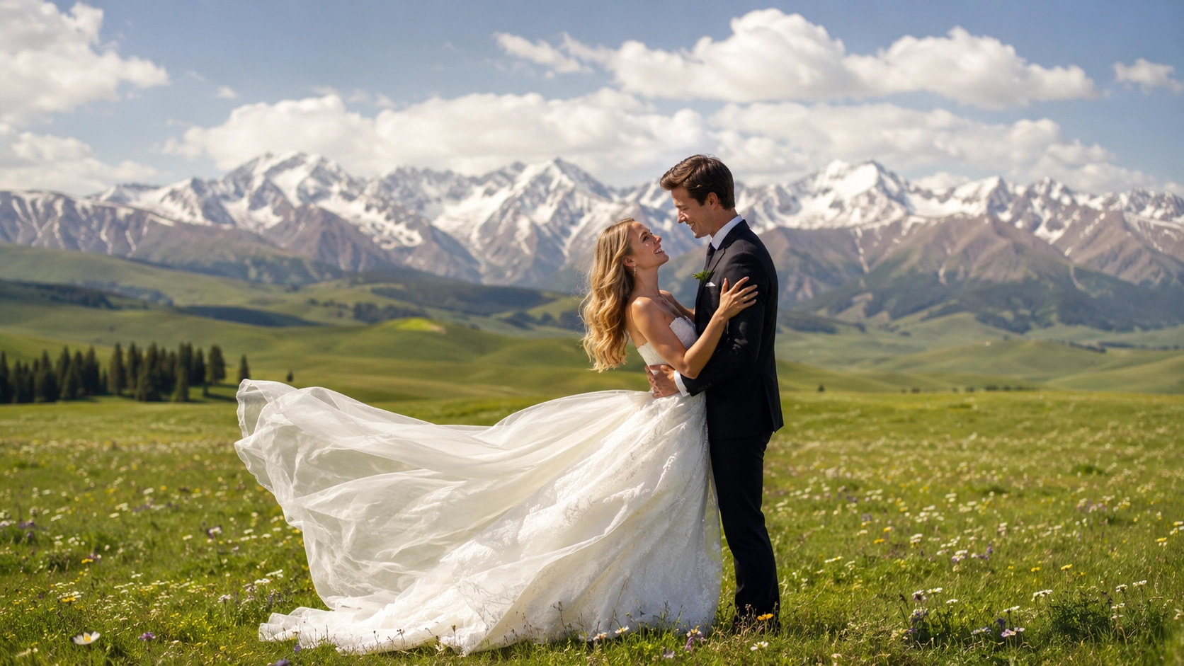 Create Beautiful Bride and Groom Wedding Photos in Any Setting